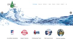 Desktop Screenshot of envirolabs.com.hk